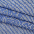 - Maisi Printed Cotton Lightweight Summer Scarf (190 x 70cm) - Blue