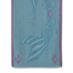 - Maisi Printed Cotton Lightweight Summer Scarf (190 x 70cm) - Green