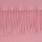 - Maisi Floral Embroidered Scarf With Tassel (180 x 75 Cm) - Pink