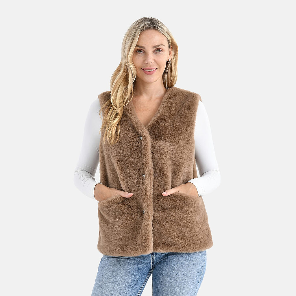 & Maisi Solid Gilet