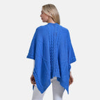 - Maisi Cozy Cable Knitted Cardigan (One Size, 8 to 24) - Blue