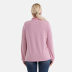 - Maisi Agaric Lace Collar Top (Size 8 to 10) - Pink
