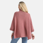 - Maisi High Tie Fleece Cardigan (One Size, 73 x 88 cm) - Pink