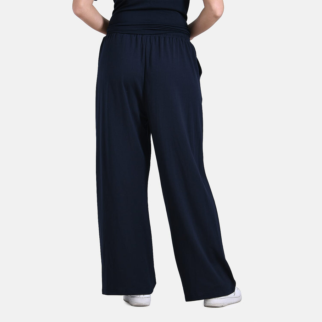 & Maisi Patterned Cord Set (Size - Small) - Navy & Navy
