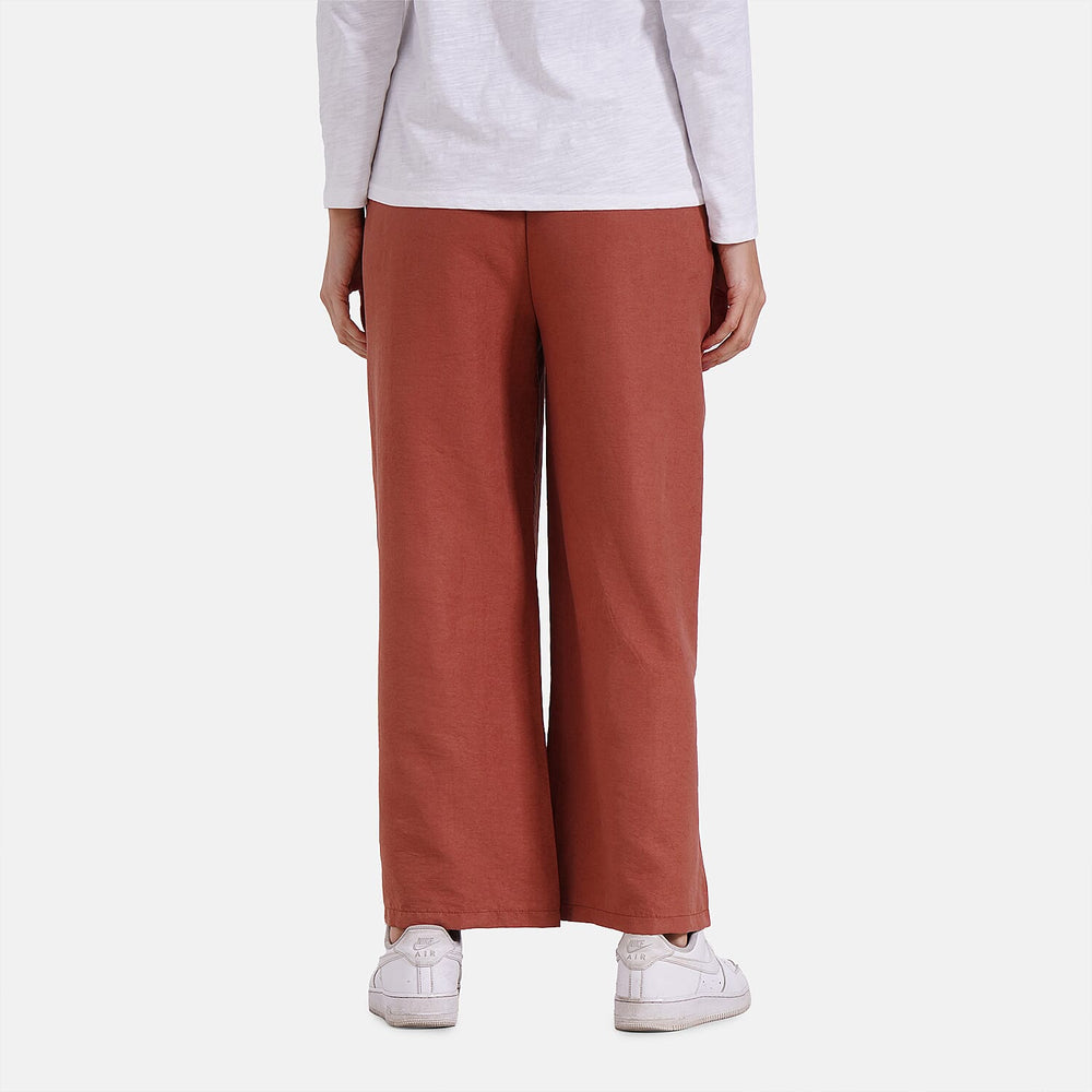 Soft Touch - Maisi Womens Wide Leg Lounge Trousers (Size M) - Pink