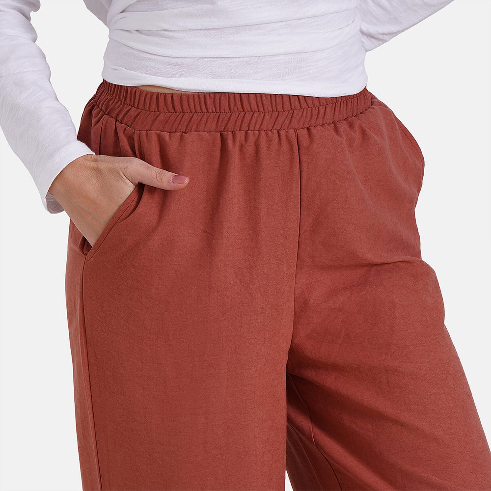 Soft Touch - Maisi Womens Wide Leg Lounge Trousers (Size M) - Pink