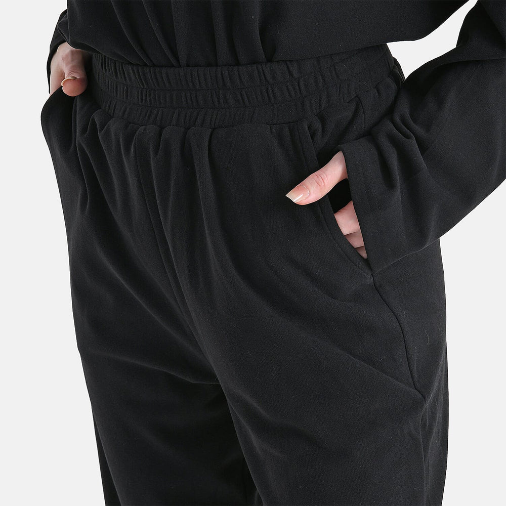 BRAND NEW LAUNCH - - Maisi Soft Brushed Super comfort Casual Trousers (Size M) - Black