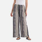 & Maisi Patterned Jean and Pant-Trouser (Size - One Size) - Black Brown & White