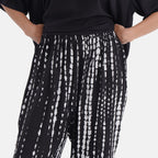 & Maisi Printed Loungwear  - Black & Black