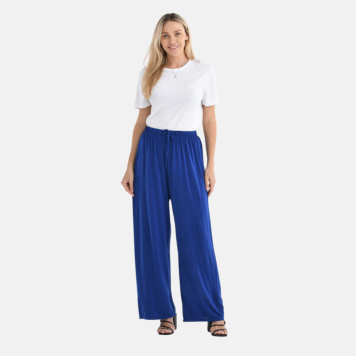& Maisi Patterned Jean and Pant-Trouser (Size - One Size) - Blue & White