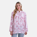 & Maisi Rose Blouse (Size - XL) - Pink & Pink
