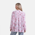 & Maisi Rose Blouse (Size - XL) - Pink & Pink