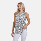 & Maisi Rose Blouse (Size - XL) - White & Black