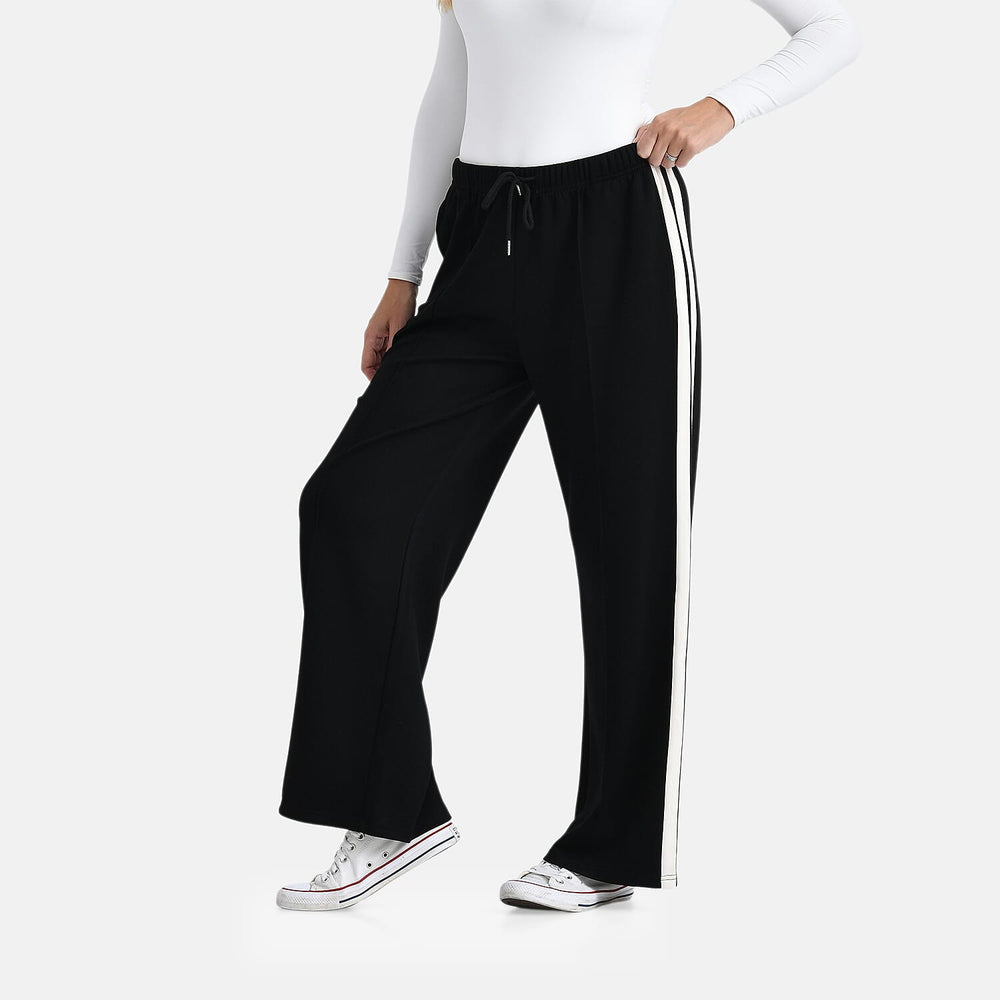 & Maisi Patterned Jean and Pant-Trouser (Size - Small) - Black