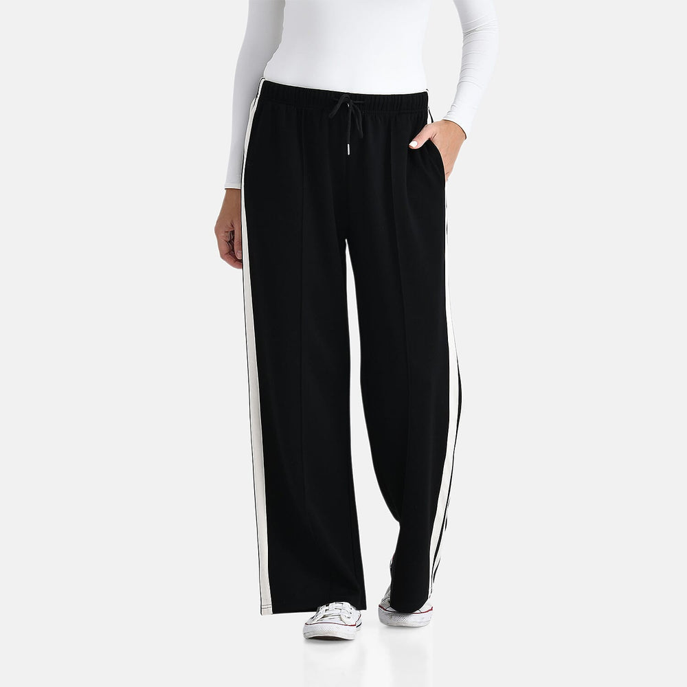 & Maisi Patterned Jean and Pant-Trouser (Size - Small) - Black