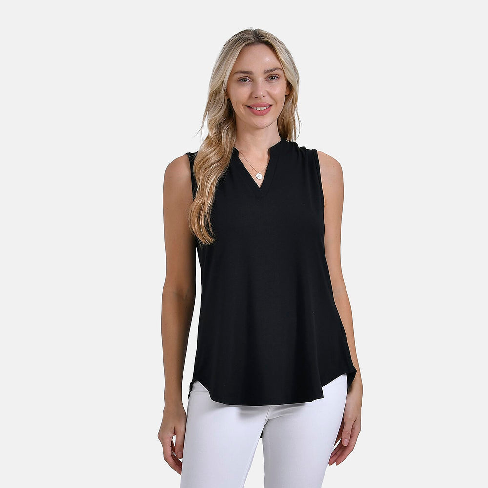 - Maisi Sleeveless Casual Blouse (Size - M) - Black