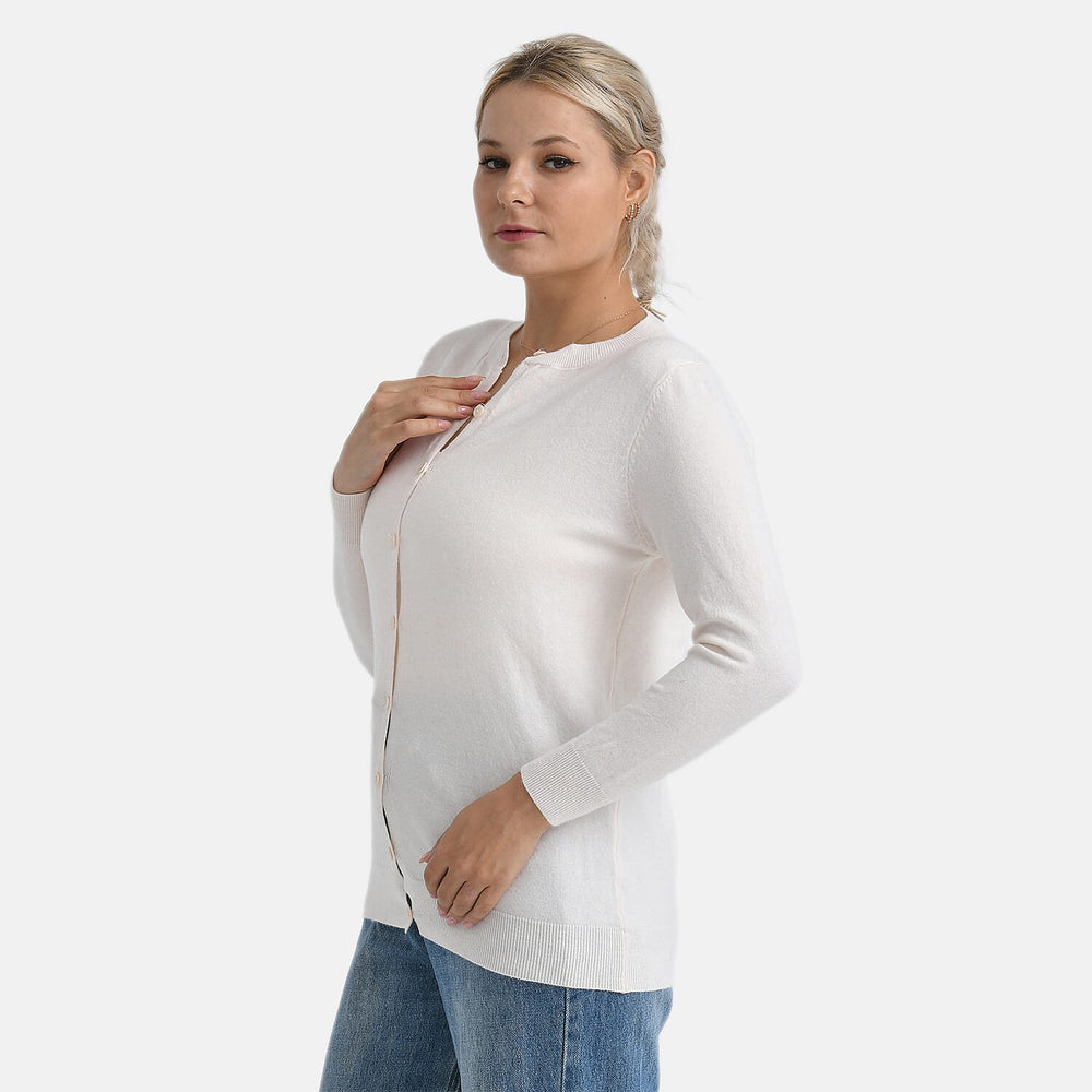 & Maisi Solid Cardigan