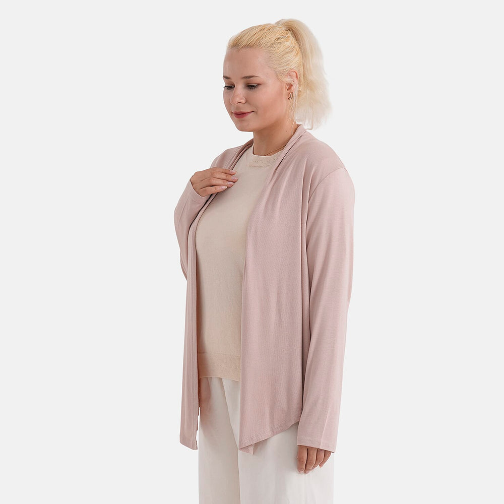 - Maisi Short Cardigan (One Size) - Tan
