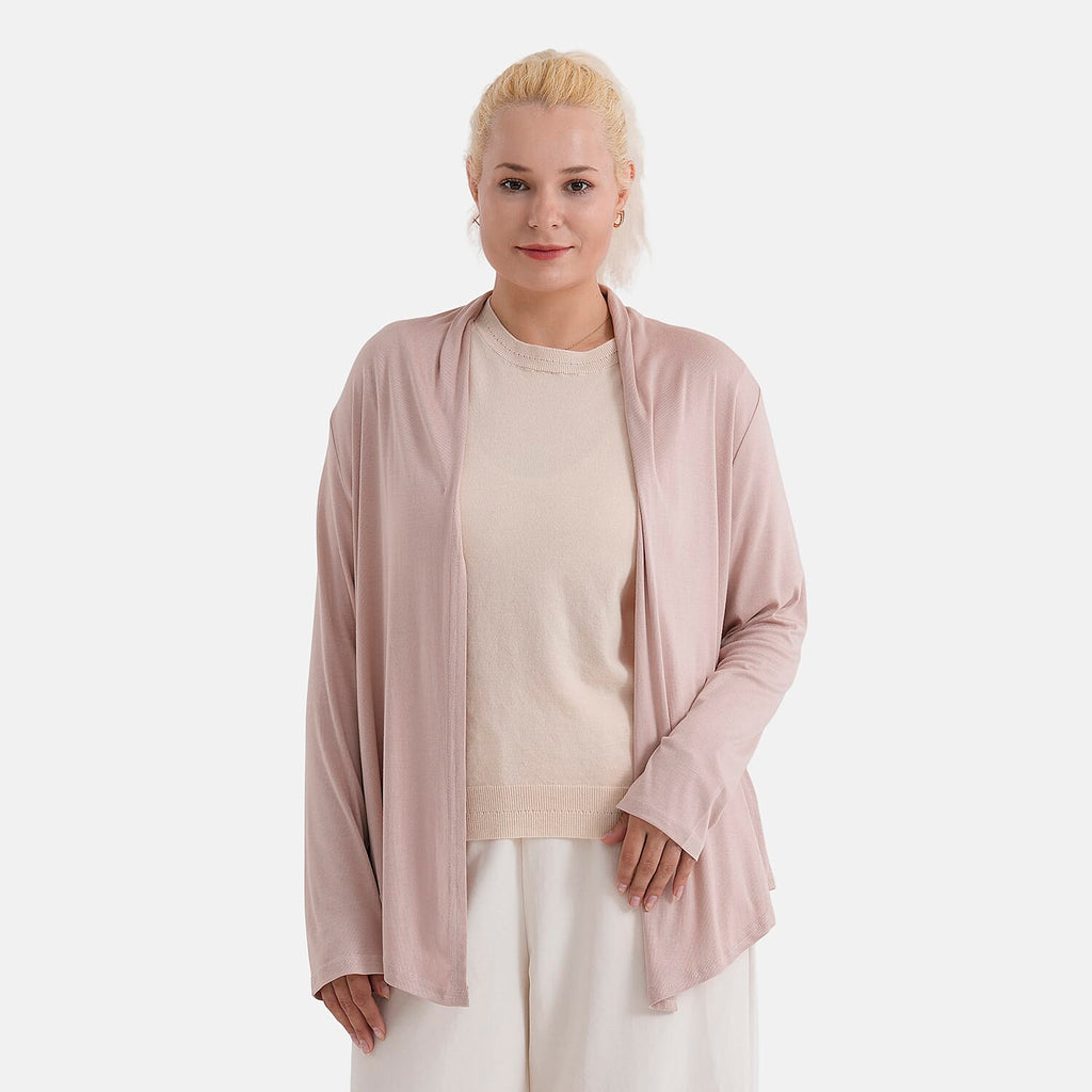 - Maisi Short Cardigan (One Size) - Tan