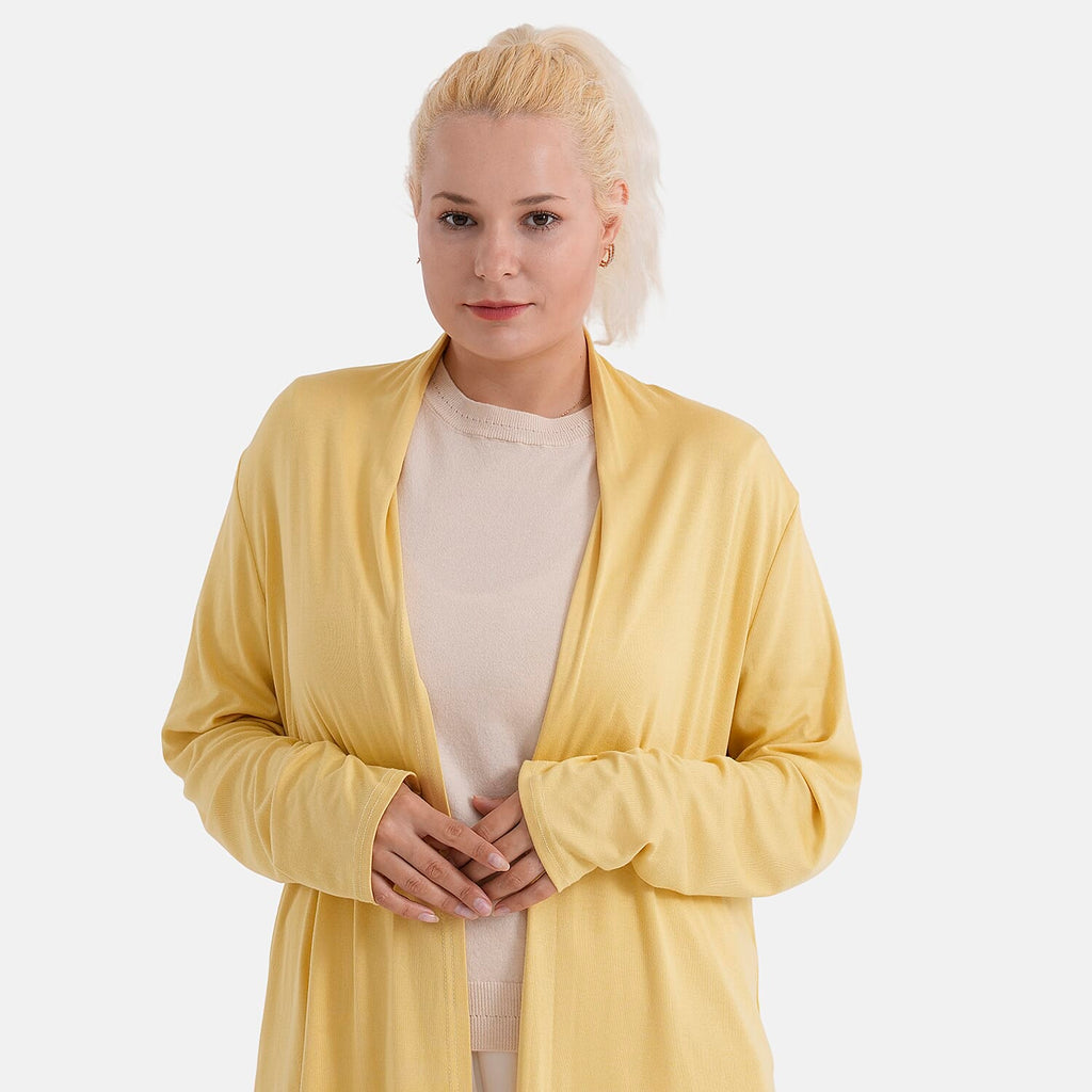 - Maisi Short Cardigan (One Size) - Yellow
