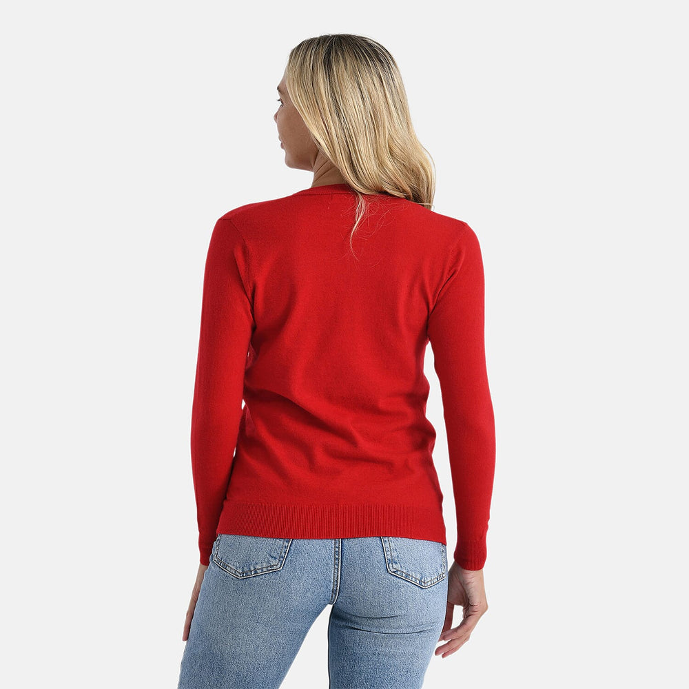 & Maisi Solid Cardigan