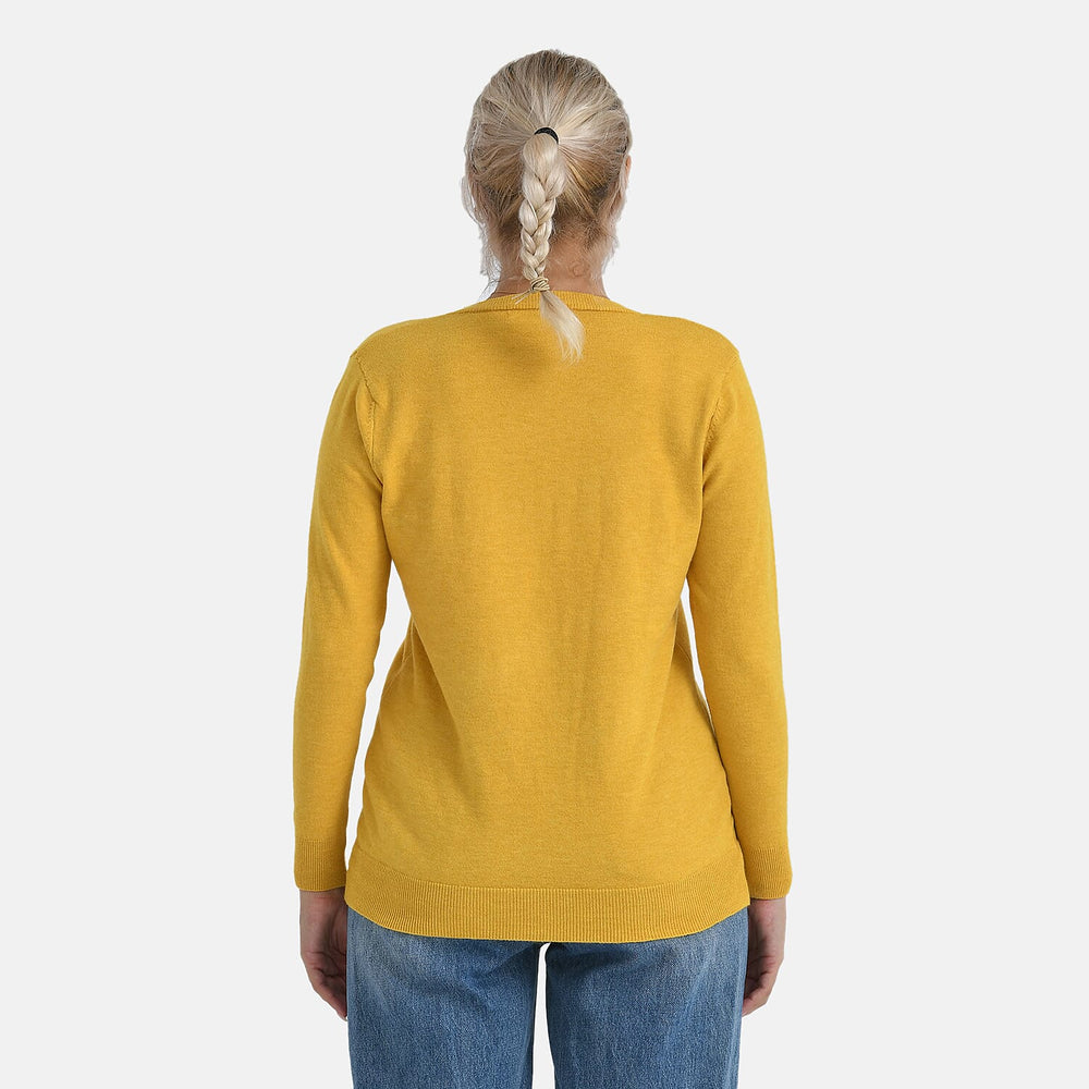 & Maisi Solid Cardigan
