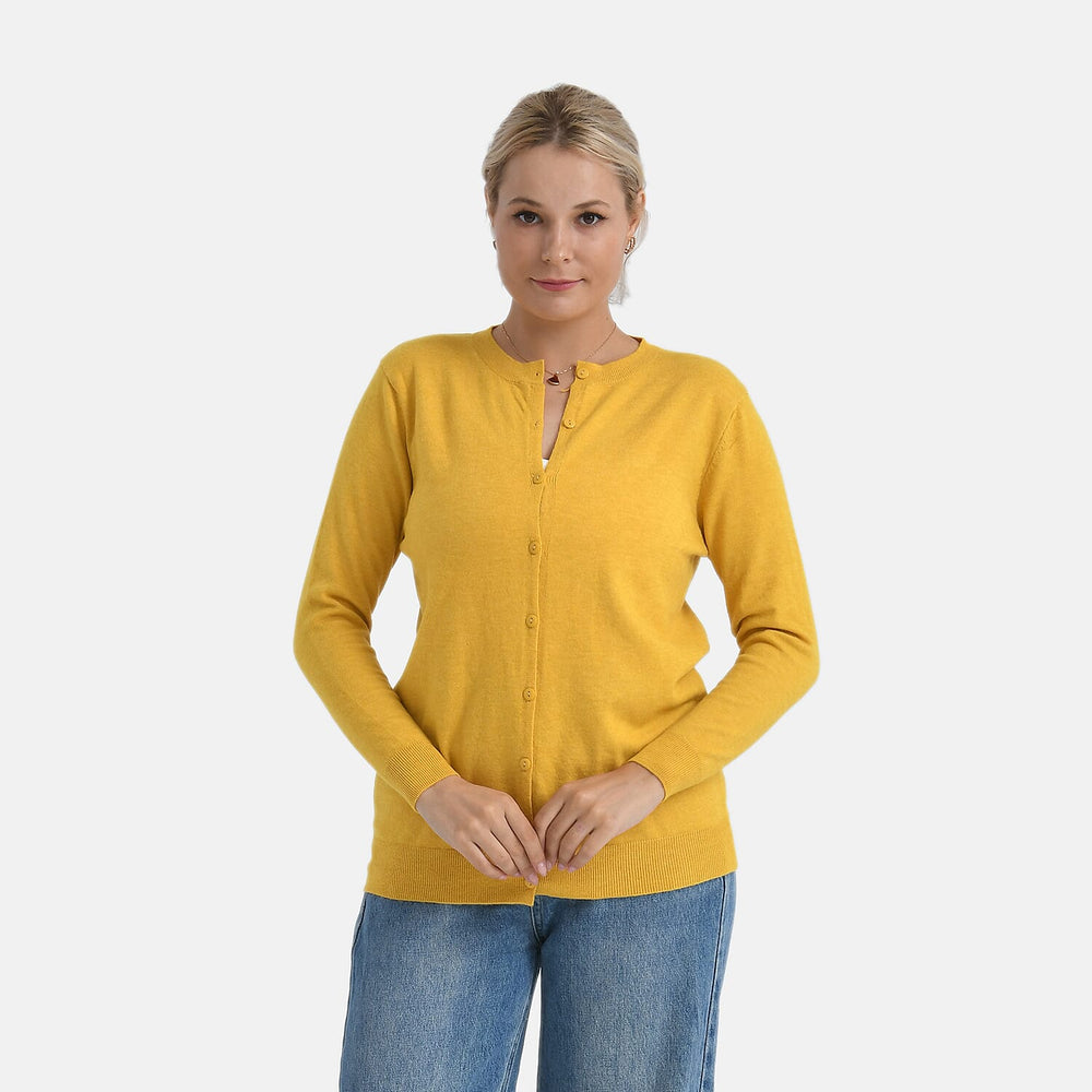 & Maisi Solid Cardigan
