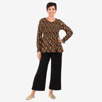 & Maisi Peplum Top