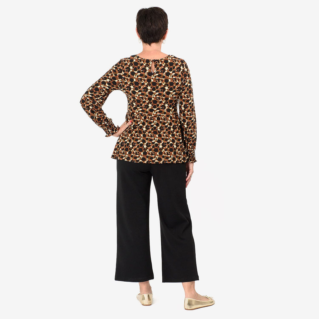 & Maisi Peplum Top
