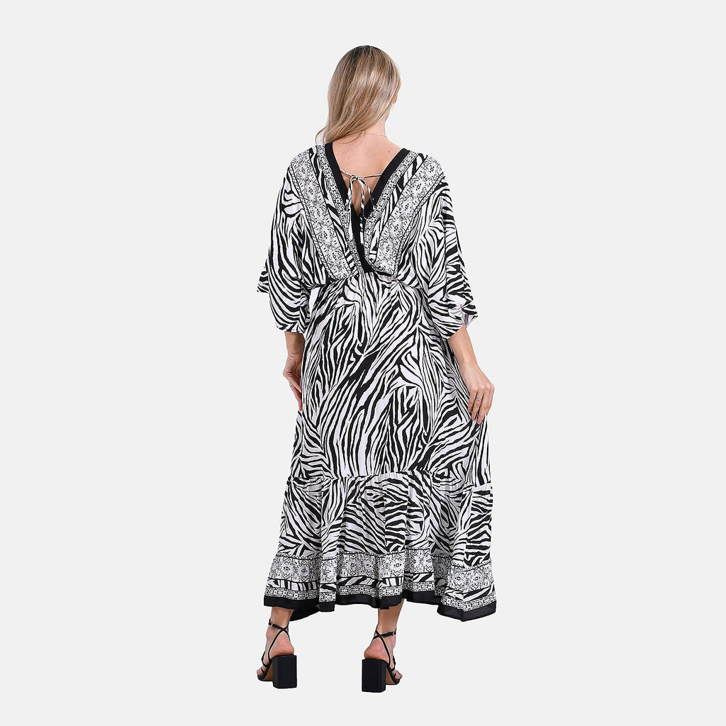 & Maisi Zebra Maxi (Size - One Size) - Black & Black