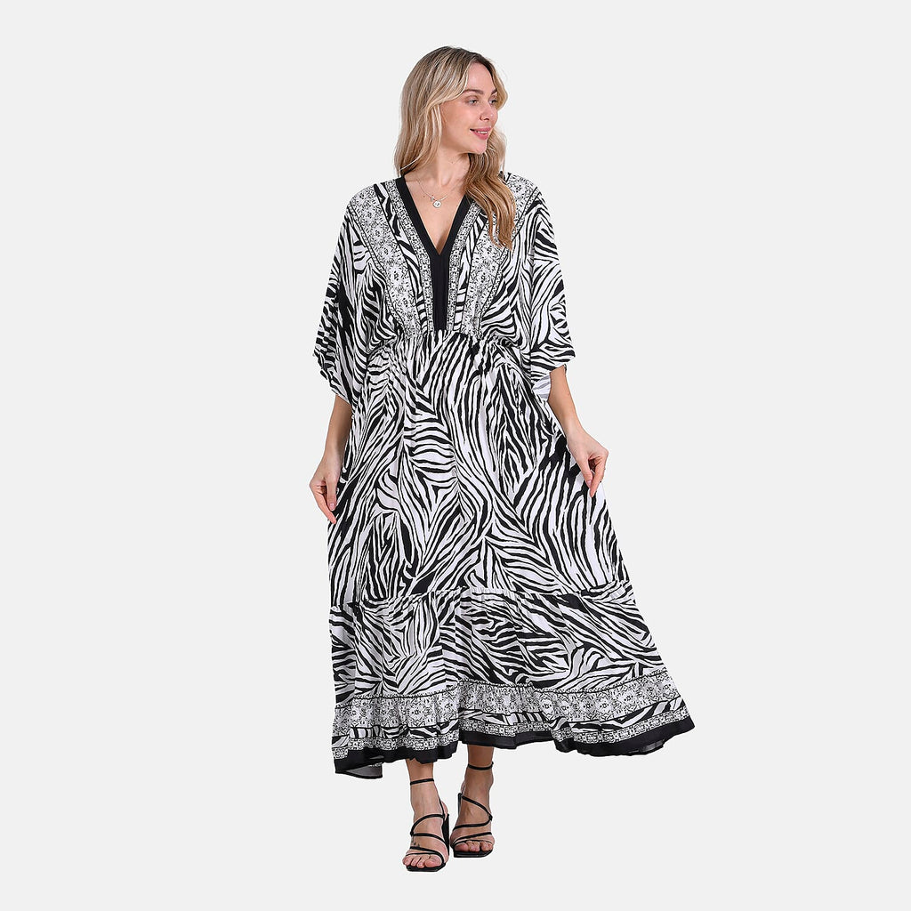 & Maisi Zebra Maxi (Size - One Size) - Black & Black