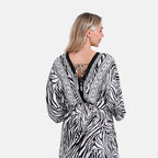 & Maisi Zebra Maxi (Size - One Size) - Black & Black