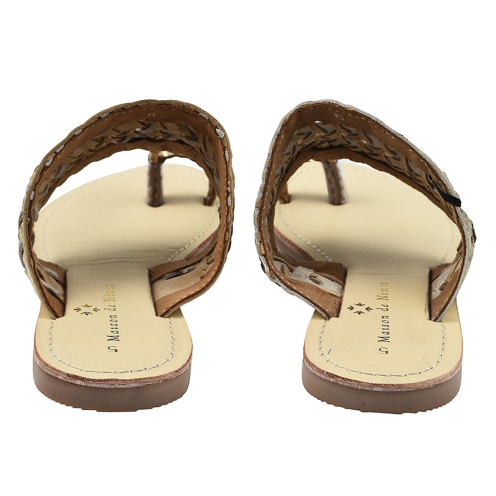 Maison Ladies Slipper (Size 3) - Gold