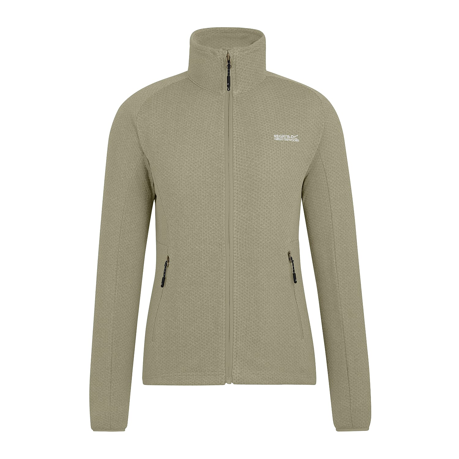 Regatta Womens Softshell Jacket with Zipped Lower Pockets (Size 12) - Brown
