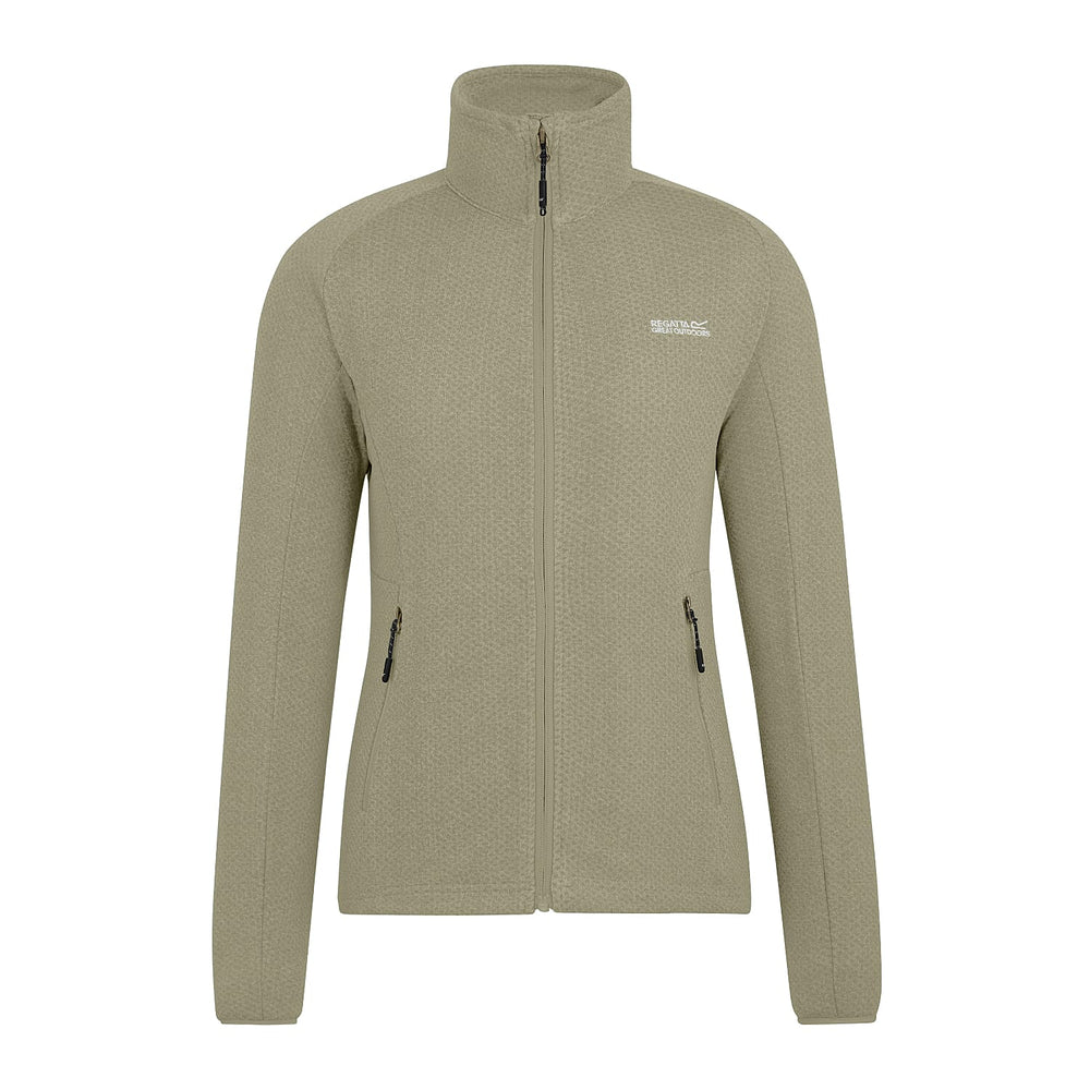 Regatta Womens Softshell Jacket with Zipped Lower Pockets (Size 14) - Brown