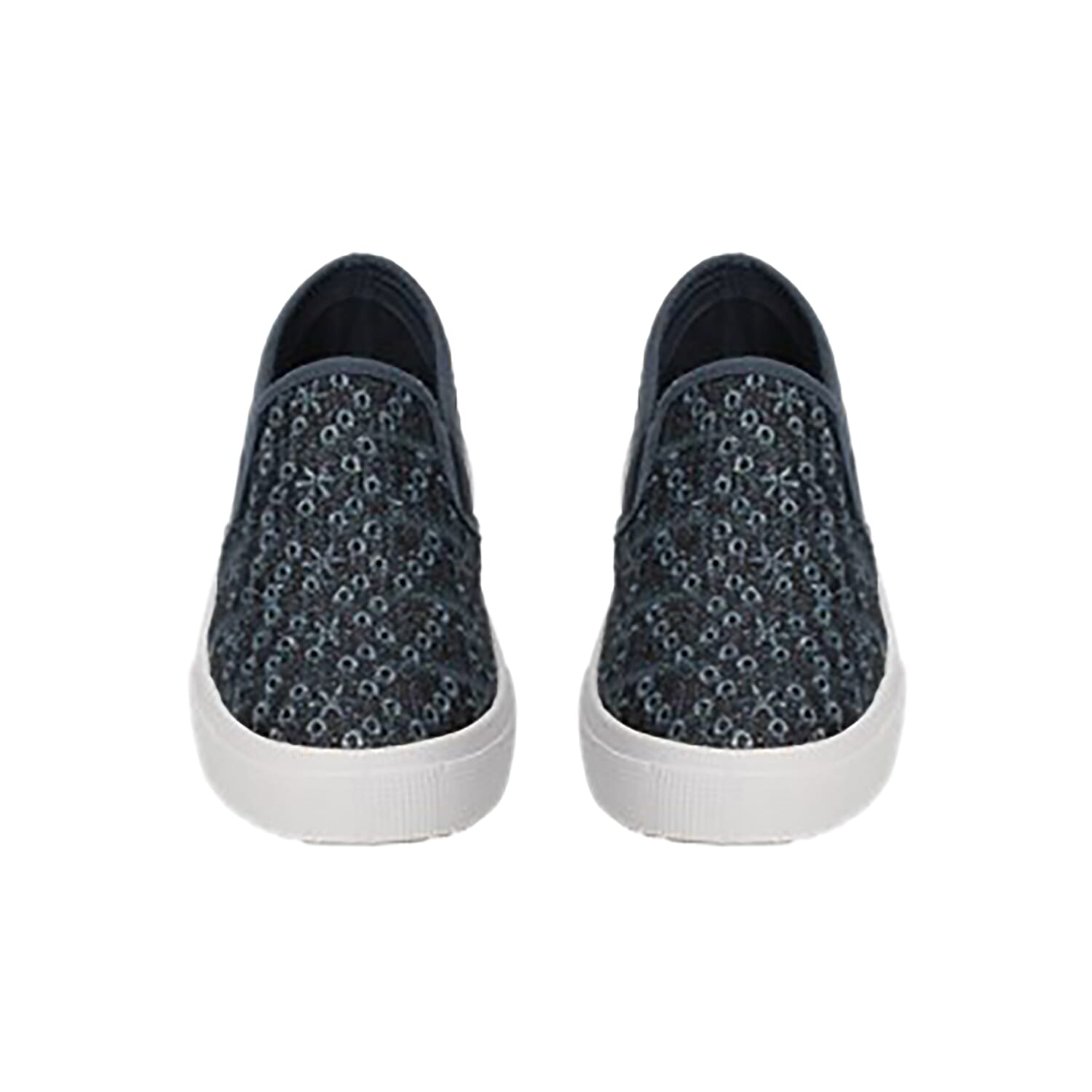 Manchester Closeout Deal Canvas Women Shoes (Size-4) - Navy