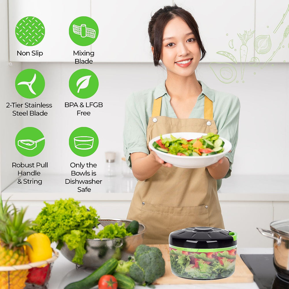 Manual Pull String Food Chopper