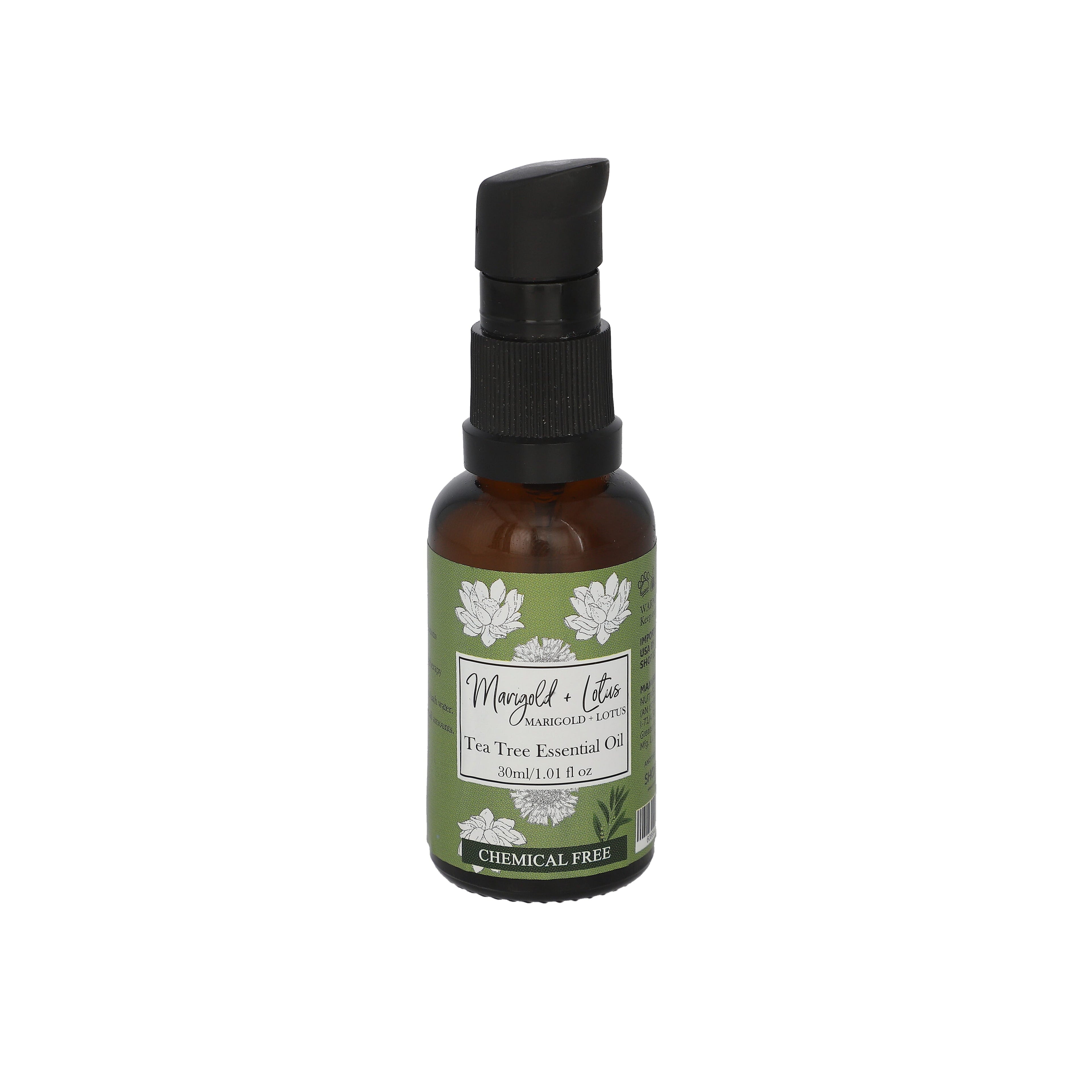 Marigold - Lotus Tea Tree Essential Oil - 1.14 oz (30ML)