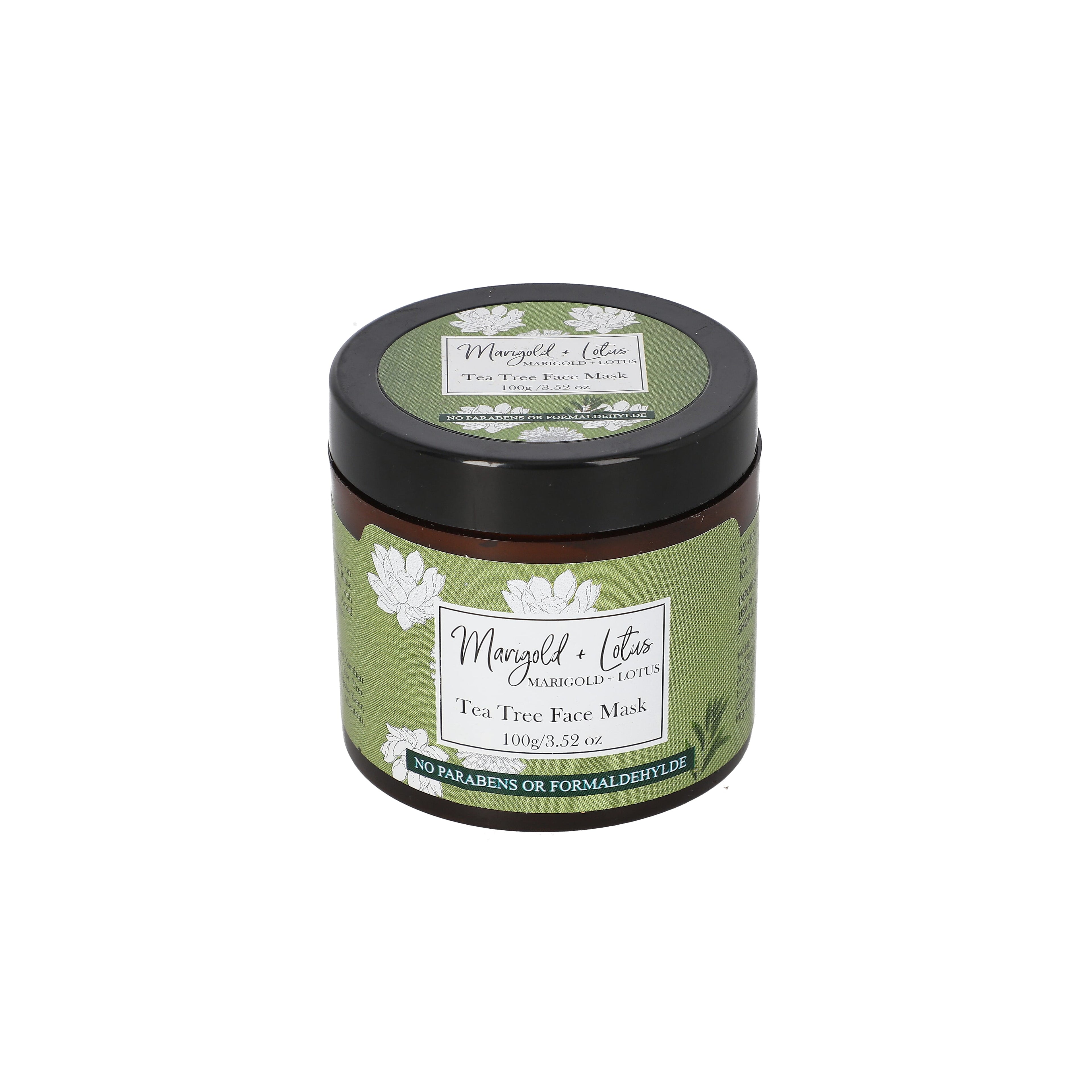 Marigold - Lotus Tea Tree Face Mask - 3.52 oz (100GM)