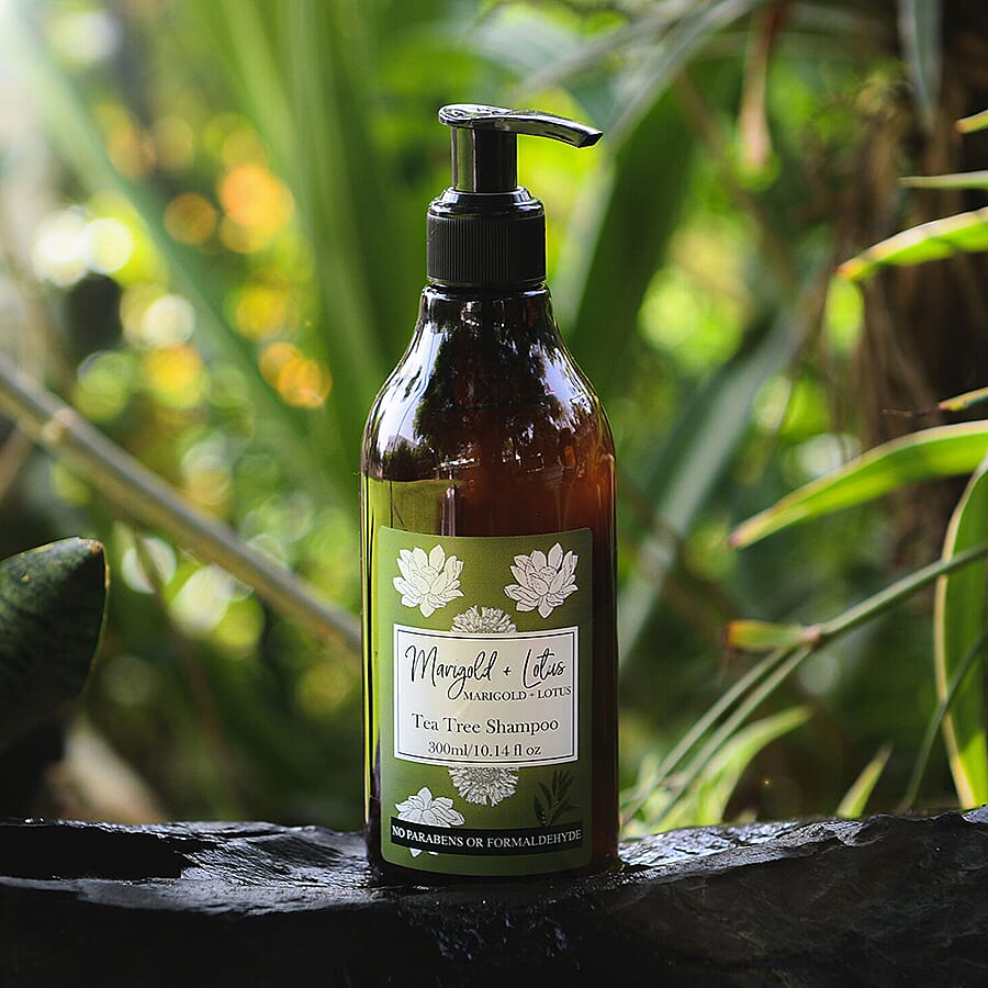 Marigold - Lotus- Tea Tree Shampoo - 10.14 oz