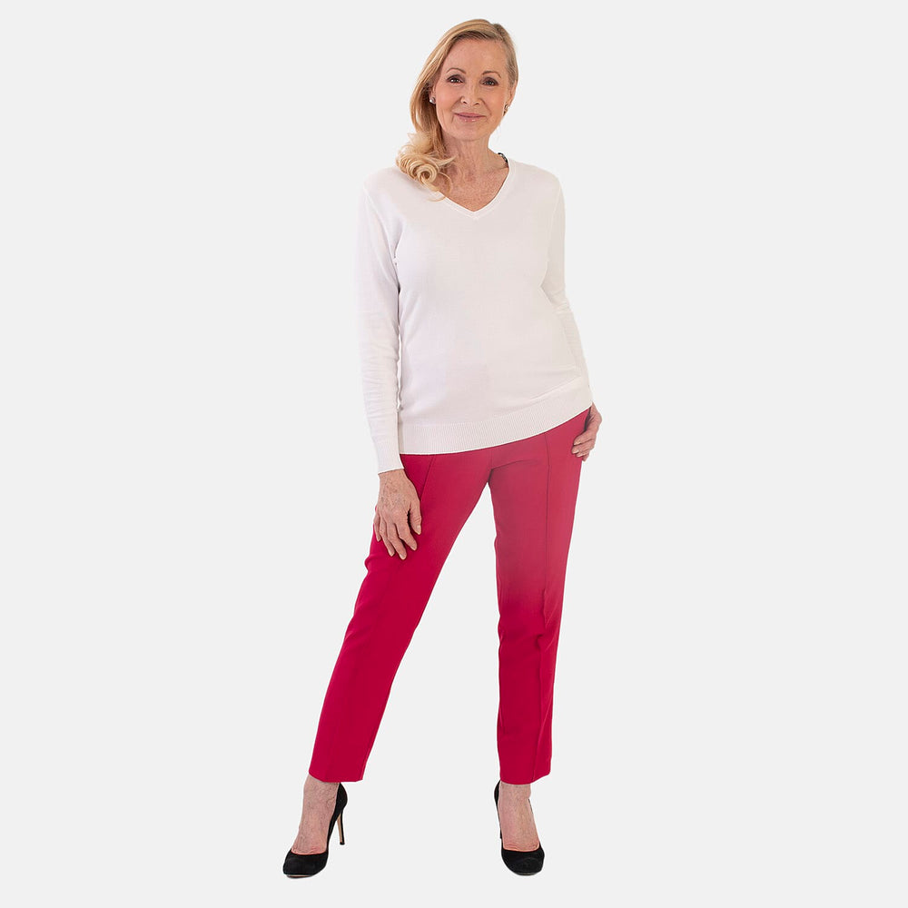 Marina Kaneva Tailored Trousers (Size - 12) - Pink
