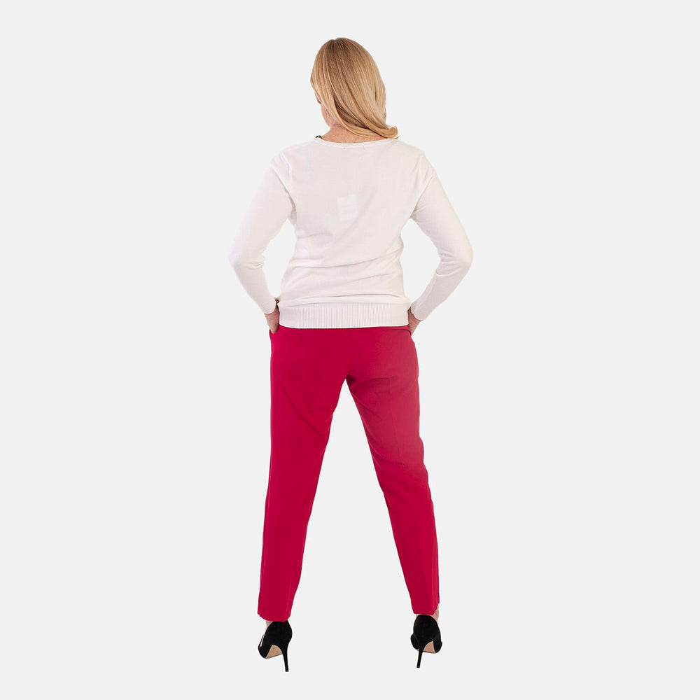 Marina Kaneva Tailored Trousers (Size - 8) - Pink