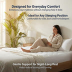 Martex 5 Zone Mattress Enhancer (Single) - White