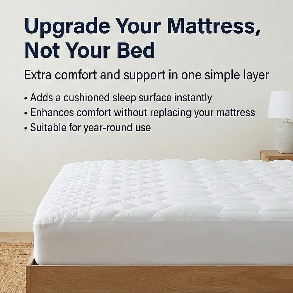 Martex 5 Zone Mattress Enhancer (Single) - White