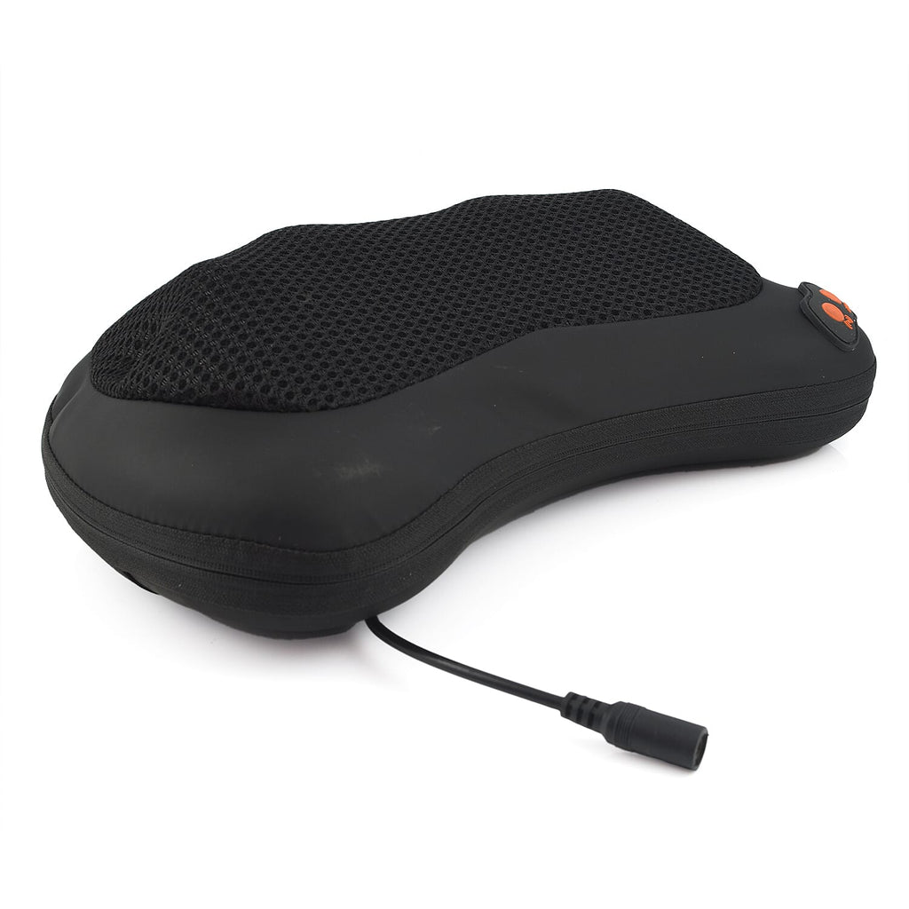 Massage Pillow for Neck & Back - Black
