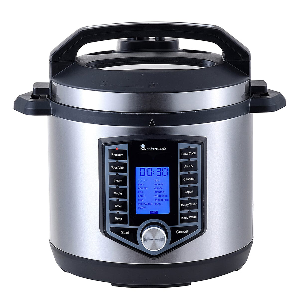 Masterpro 12 in 1 Multifunction 6L Cooker (Works as Air Fryer, Pressure Cooker, Steamer and Many More)