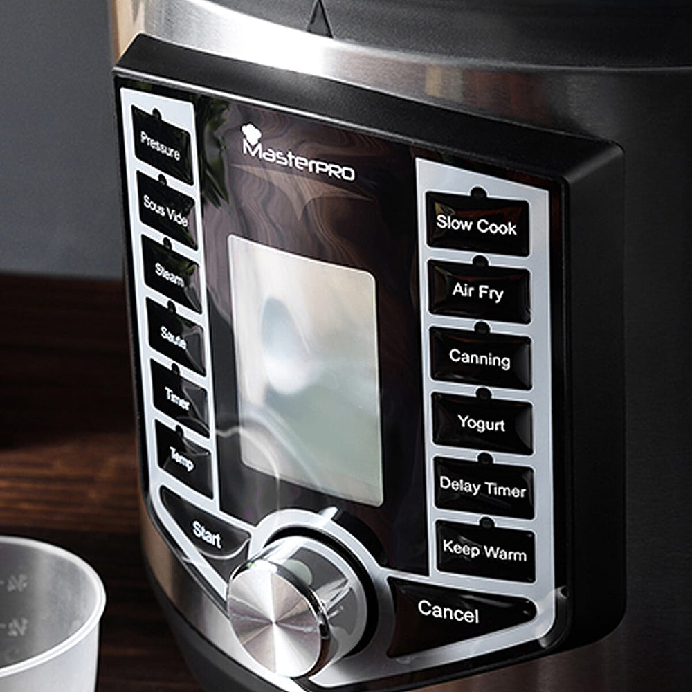 Masterpro 12 in 1 Multifunction 6L Cooker (Works as Air Fryer, Pressure Cooker, Steamer and Many More)