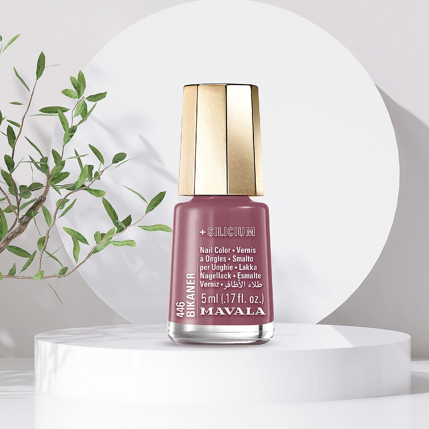 Pack of 2 - Mavala - Colour Block  Duo - Bikaner (Mauve) and Moorea (Blue) - 5ml Each