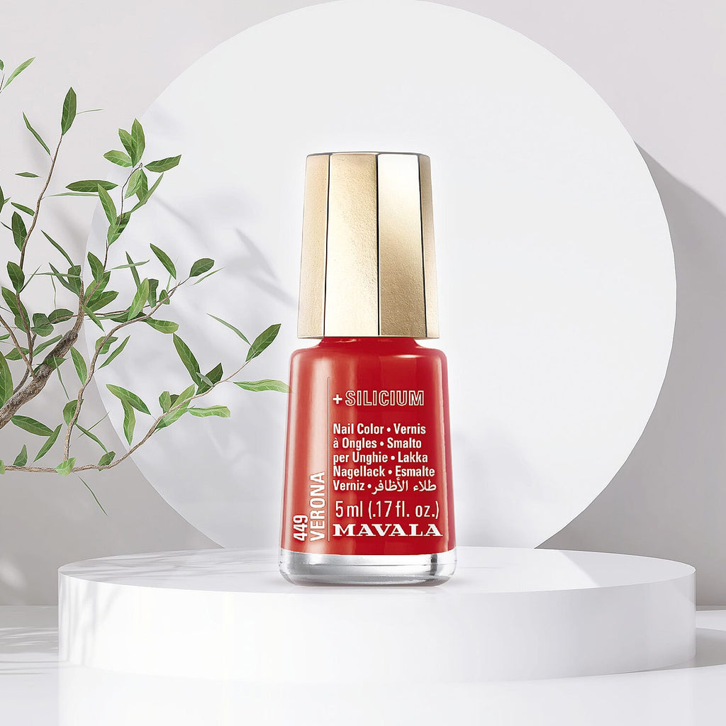 Pack of 2 - Mavala - Colour Block Duo Verona (Red) - Jerash (Nude) - 5ml Each
