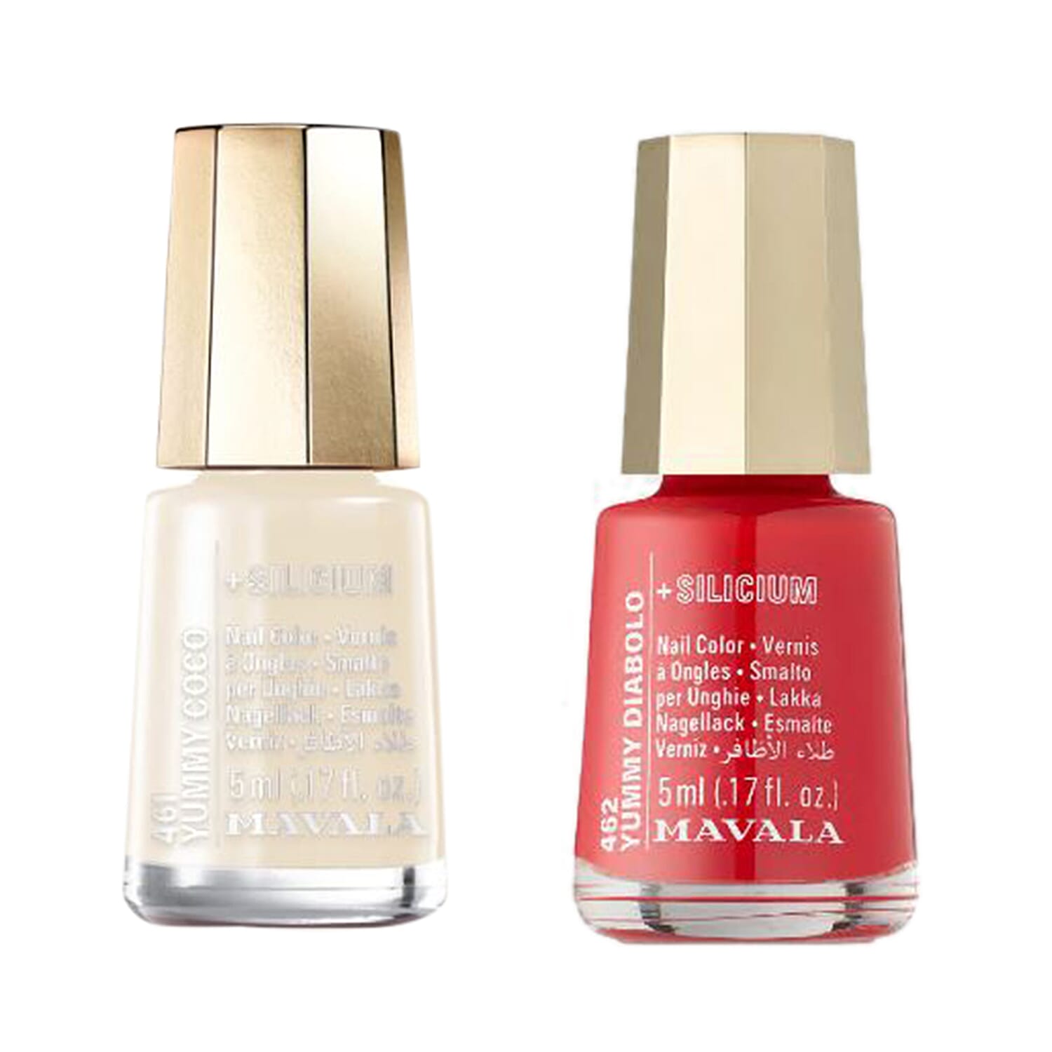 Mavala Duo- Yummy Coco - Yummy Diabolo Nail Color - 5ml each